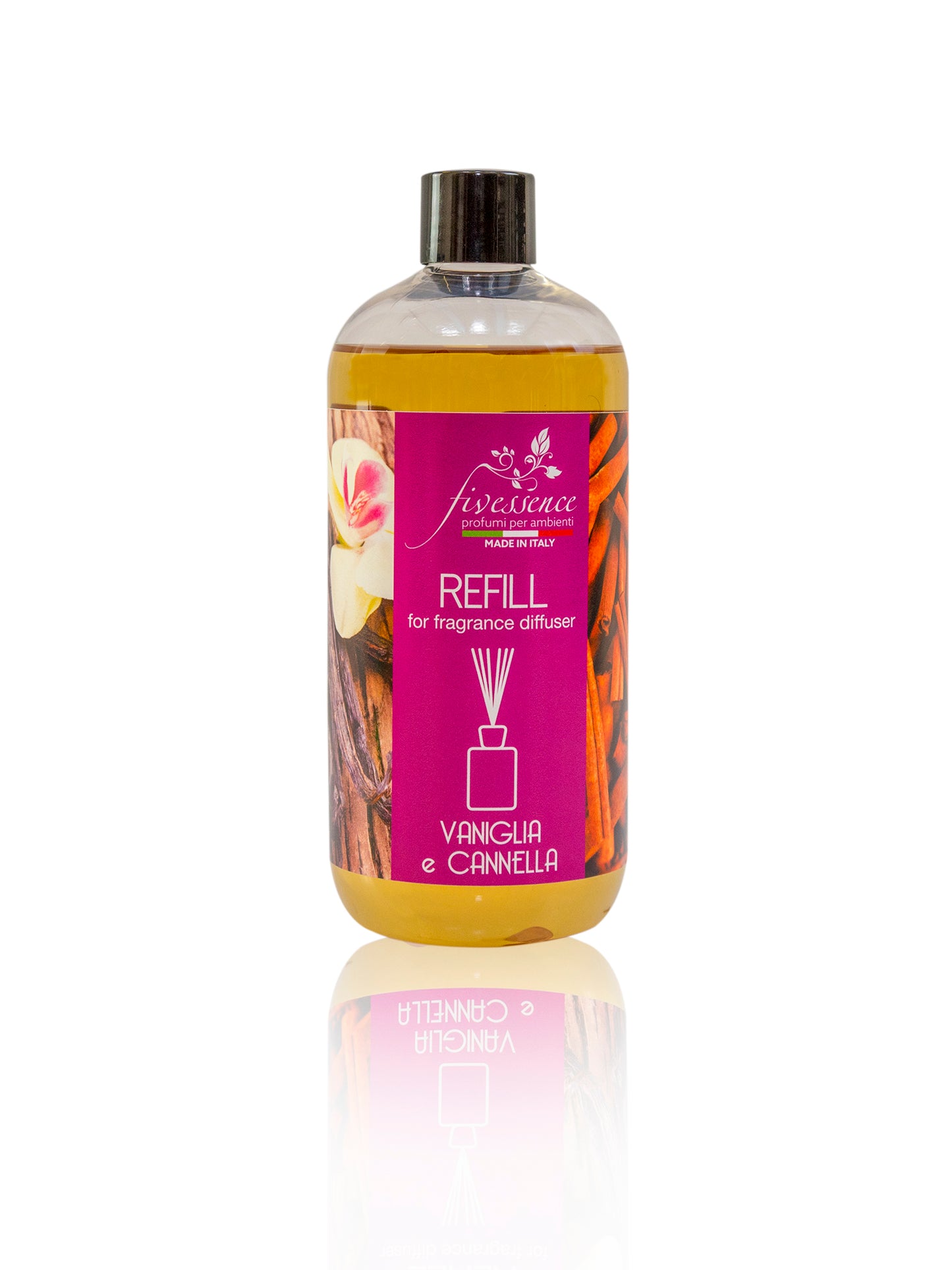 Refill 250ml - 500ml Vaniglia e Cannella
