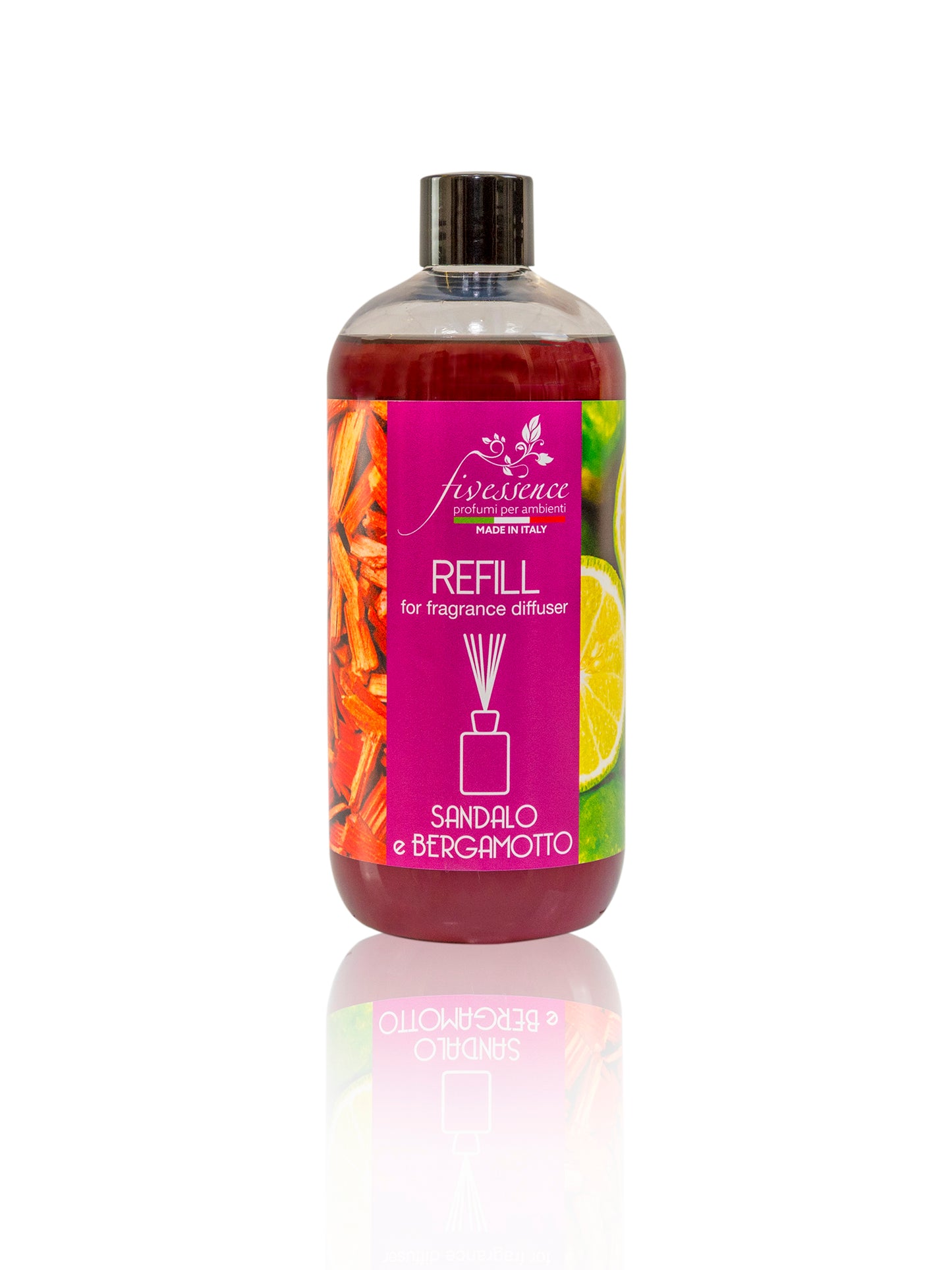 Refill 500ml - Sandalo e Bergamotto