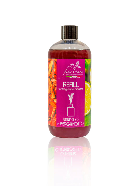 Refill 500ml - Sandalo e Bergamotto