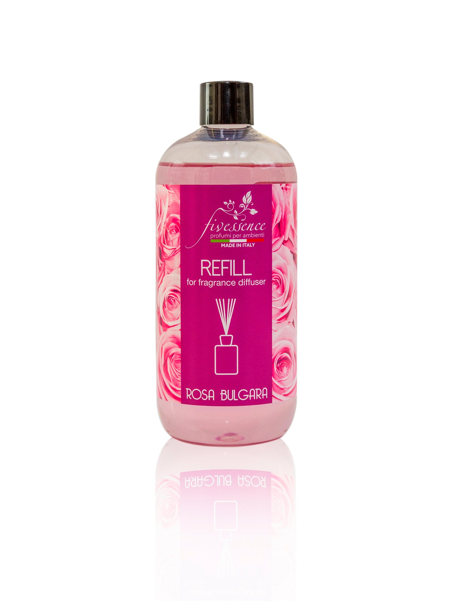 Refill 250ml - 500ml Rosa Bulgara