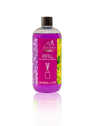 Refill 250ml - 500ml  Lavanda e Uva