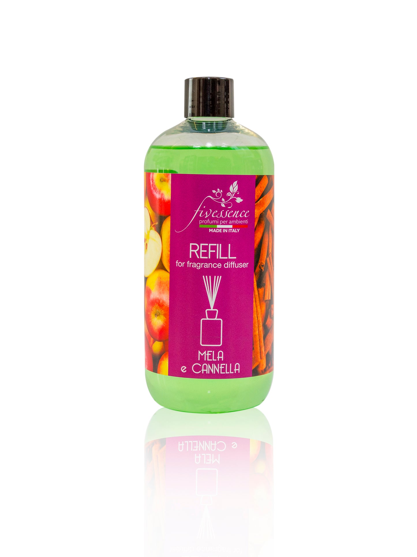 Refill 250ml - 500ml Mela e Cannella