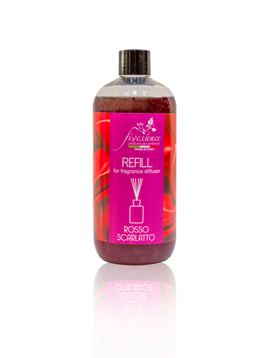 Refill 500ml - Rosso scarlatto